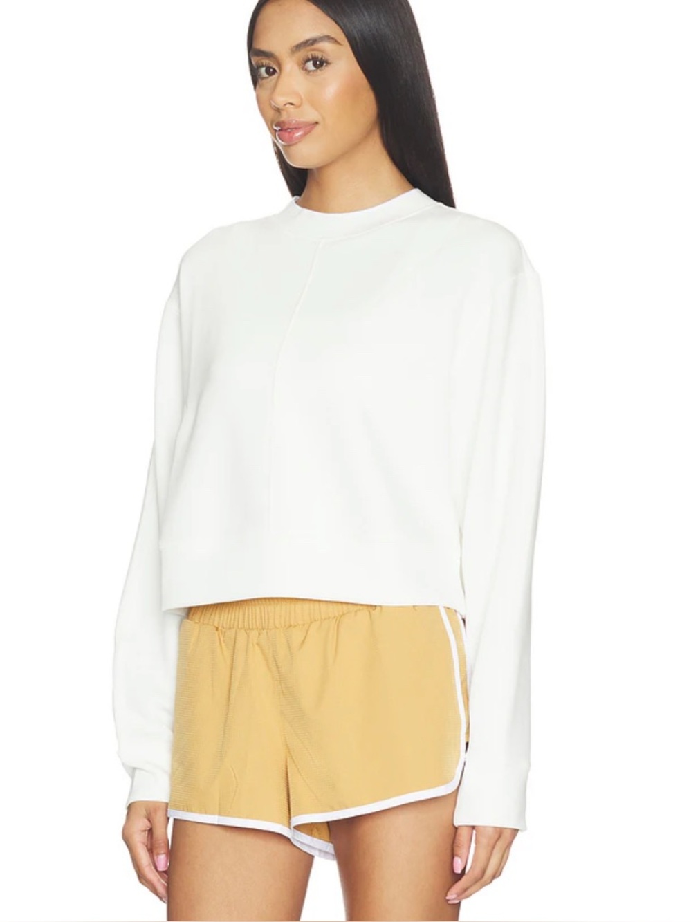 NWT VARLEY Tasmin Cropped Sweat